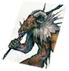 Sketch Card: Baphomet visual reference