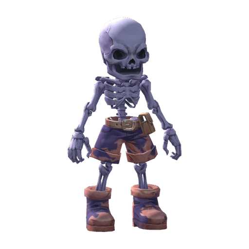 Soldier Skeleton visual reference