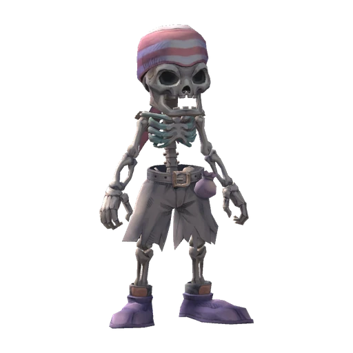 Pirate Skeleton visual reference
